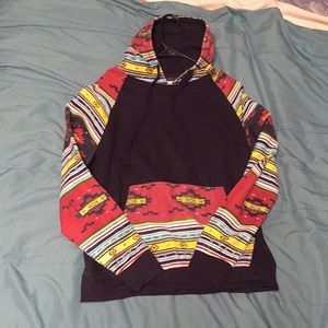 Evolution in Design Aztec print hoodie